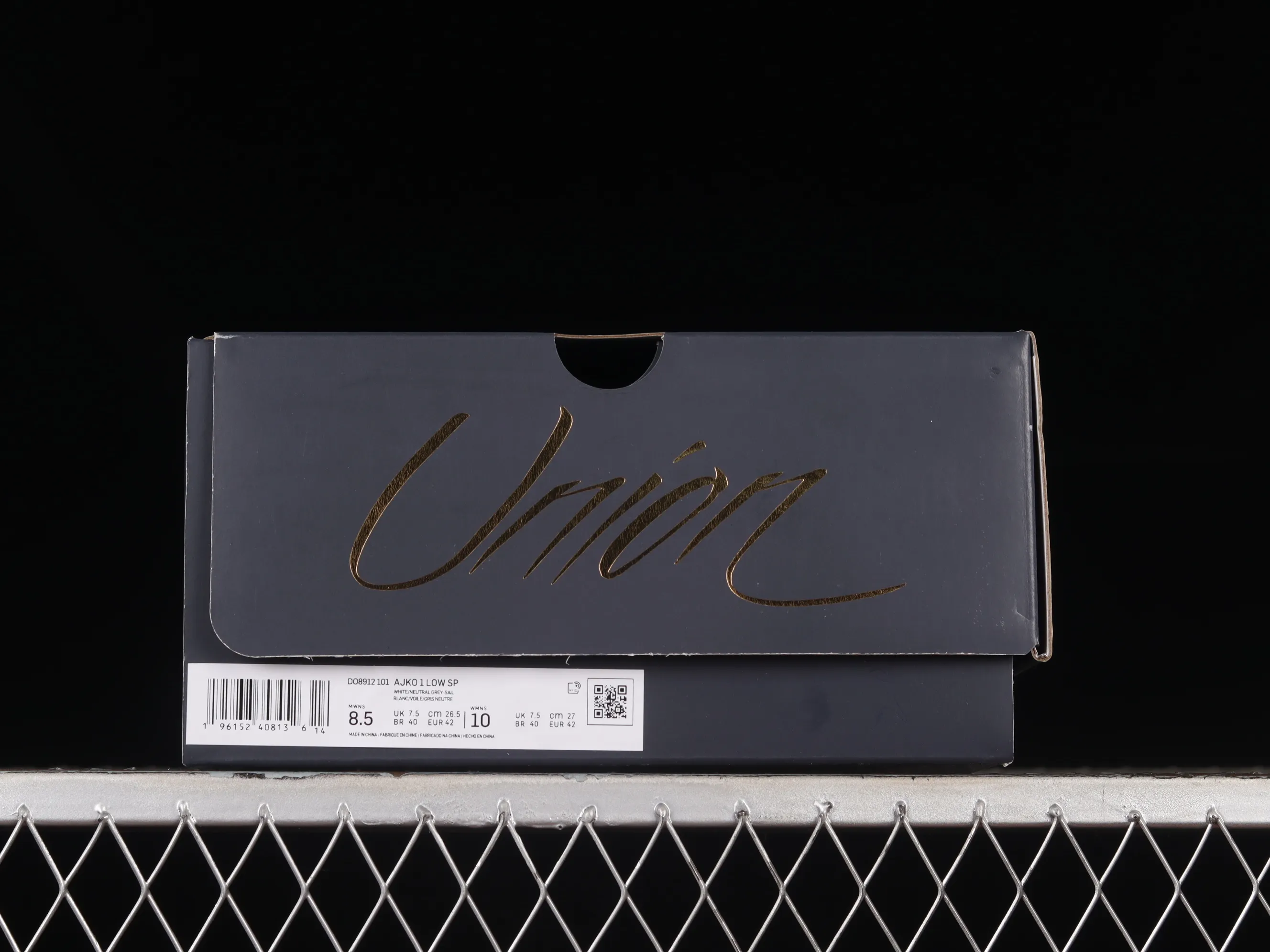 All categories Air Jordan Jordan series basketball shoes Air Jordan 1 Low Uion LA x Air Jordan Ko Low AJ1 Joe 1 joint white canvas low-top retro basketball shoes DO8912-101